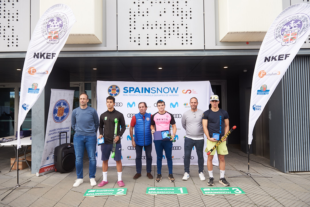 Sin sorpresas en la I Edición de los Campeonatos de Euskadi y Navarra de Rollerski